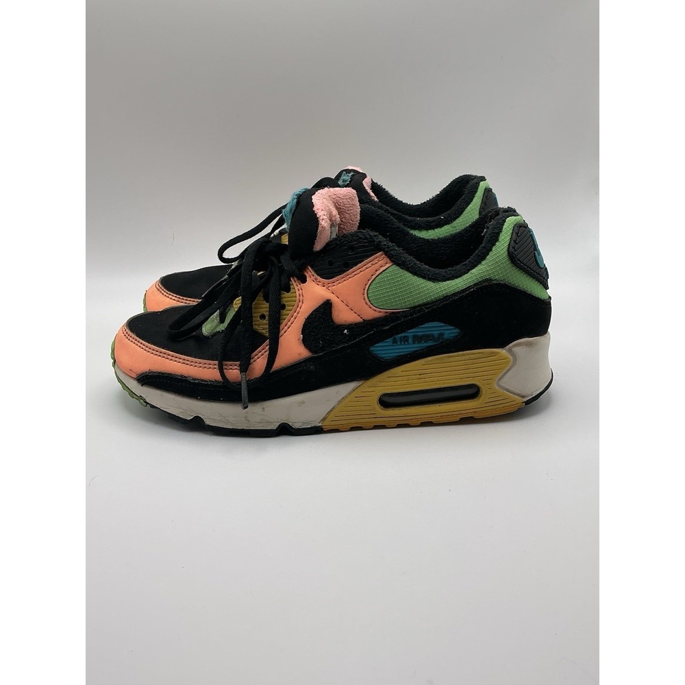 Nike Air Max 90 GS CT1891-600 Youth 8.5Y Women's 10 Multicolor Sneakers